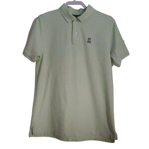 Hell Bunny Light Green Polo Shirt Streetwear Alternative Mens Short S